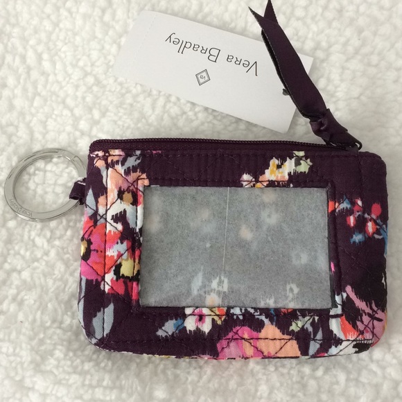 NWT Vera Bradley Tote bag and Zip ID bundle Indiana Rose - Picture 9 of 10